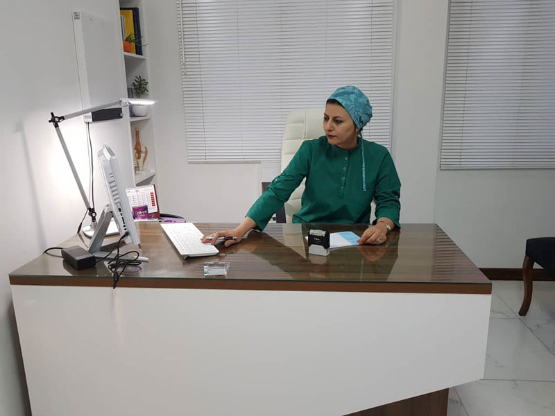 دکتر شیوا مدنی حسینی جراح زنان و زایمان