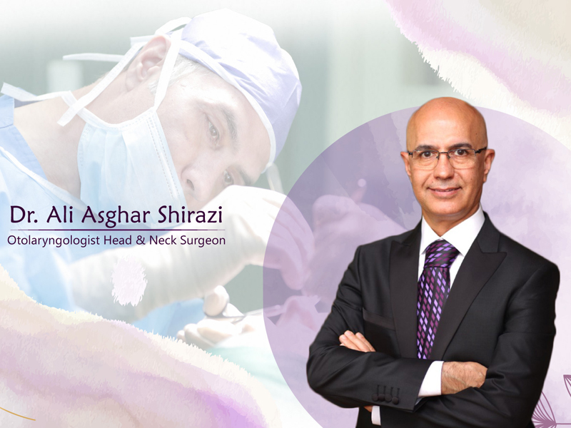 دکتر علی اصغر شیرازی متخصص گوش، حلق و بینی